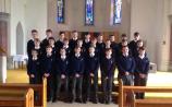 The new group of First Year students at Cistercian College Roscrea