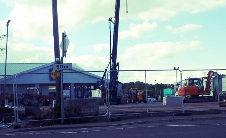 Construction work commences at Lidl in Edenderry