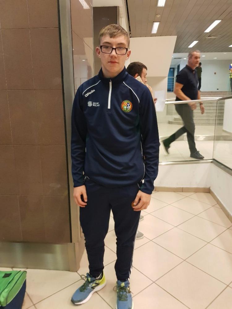 Edenderry's Darragh Farrell pictured  ahead of the 2017 European Schoolboys Championships in Romania