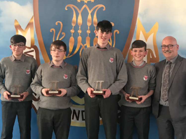 Colaiste Choilm collect runners-up honours at major maths competition 