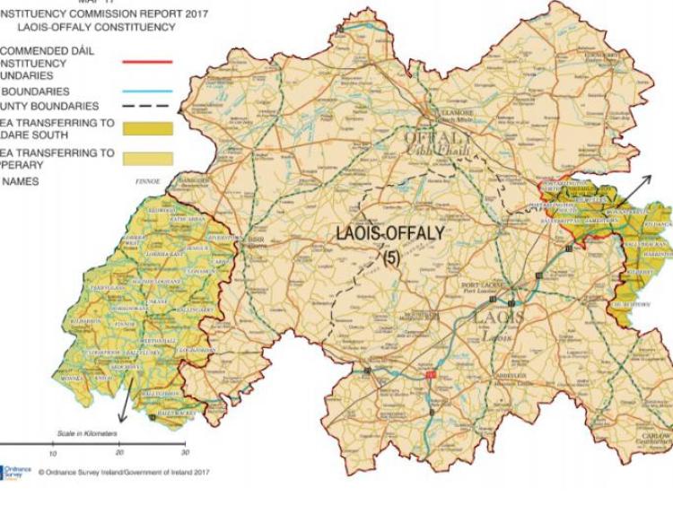 Offaly to lose a TD as Laois/Offaly constituency returns