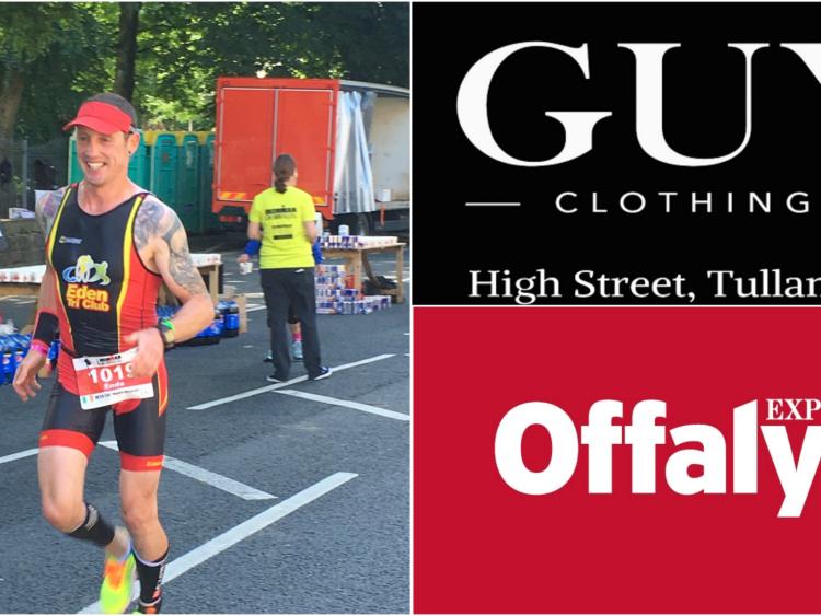 The Guy Clothing/Offaly Express Sports Star of the Month for July 2017, Enda Bagnall of Eden Tri Club