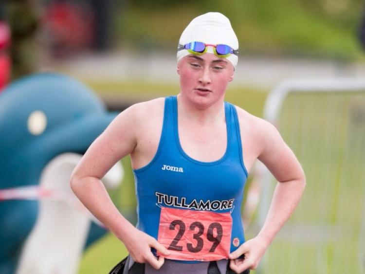 Sarah Condron from Tullamore, pictured at the Barilla sponsored Youth Triathlon National Championships