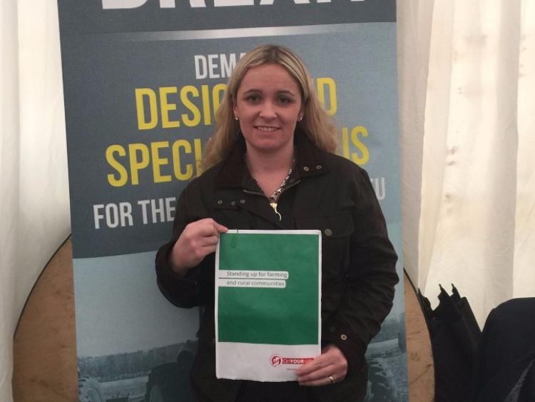 Offaly TD calls for government action at Ploughing 2017