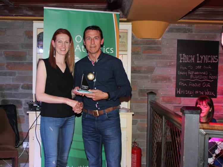Winners of Offaly Athletic's 5k Road Race Series pick up their medals