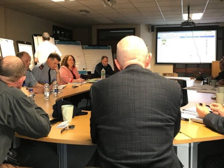 Offaly Major Emergency Team meeting this morning