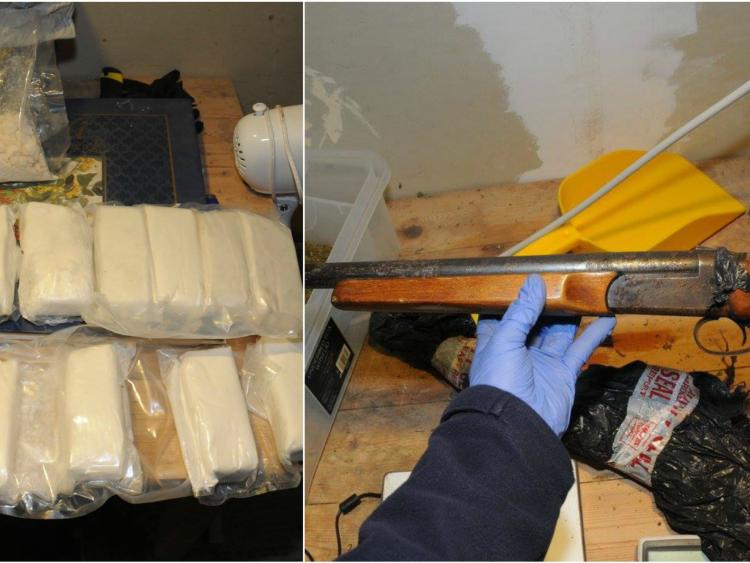 &euro;1 million worth of drugs seized in Offaly village 