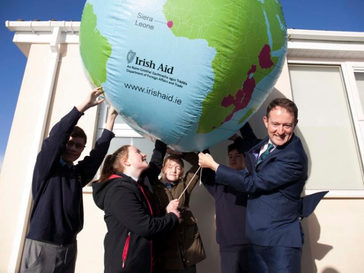 Minister Sherlock calls on all Offaly primary schools to enter Irish Aid's 2016 Our World Awards