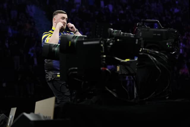 Littler added: “But there was no need for Gian to look back and stare at me. He’s still got a dart in hand so really he should just step back, look at the floor and then throw his last dart. I didn’t do it to him, I did it Faith and her dad, the whole crowd.