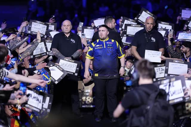Littler recovered to 4-3 and it appeared Van Veen’s chance might have gone when he failed to land a double for the match at 5-3 and back came the world champion to level.