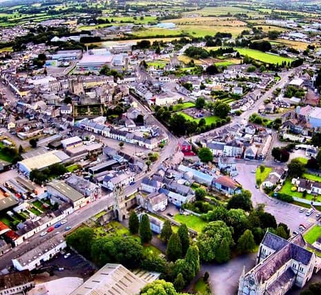 Roscrea town centre - photo: D. Keegan