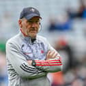 Mickey Harte returns to Tyrone with Offaly footballers on Saturday evening