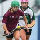 Saccred Heart Tullamore's Rachel Cunningham on the run  in Saturday's All-Ireland final. Ger Rogers Photo.