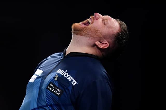 In Saturday’s afternoon session, Cameron Menzies had continued his impressive return to action with a 6-0 demolition of James Wade.