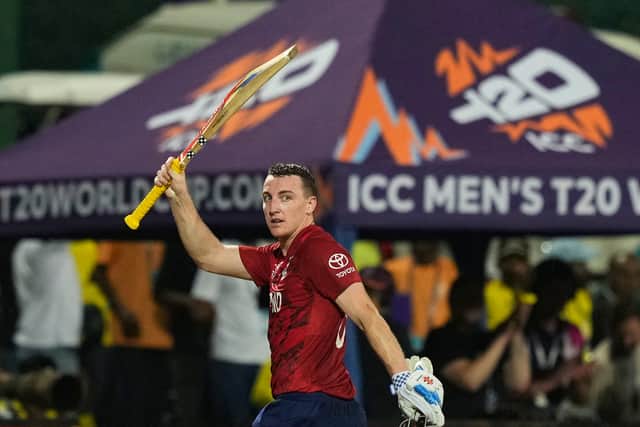 The Yorkshireman, batting two places higher than usual, thrashed a virtuoso 50-ball hundred – his first in T20s for England – that all but secured a two-wicket victory with five deliveries to spare in Pallekele.