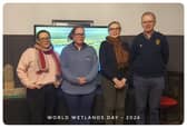 Speakers at the conference Ciera Egan, Lamanaghan, Tara McGrath, Clara Heritage , Anna Orman, Clara Brosna Rivers Trust & Industrial Heritage Conservation Network and Michael Carroll, Tullamore Lions