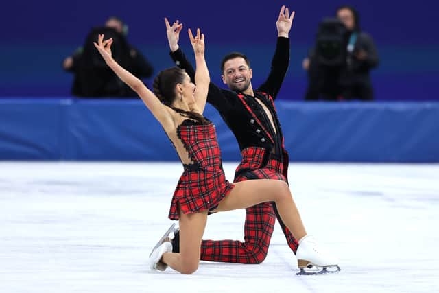It meant they headed into their concluding free dance in fourth place, above Italians Charlene Guignard and Marco Fabbri, but behind the Canadians, and realistically requiring a big season’s best when it mattered most.