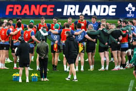 The Ireland squad practiced at the Stade de France on Wednesday | PICTURES: Sportsfile