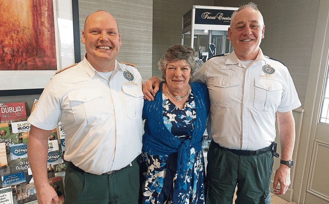 Woman hails Offaly Paramedics as her 'angels' and 'heroes'