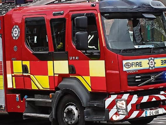 NIFRS and the PSNI are currently in attendance at a fire in Limavady.