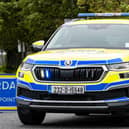 Garda checkpoint.