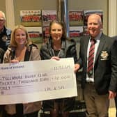 Left to right, Roisin Feighery, Paddy Galvin, Sharon Reams, Aine Reams , Jimmy Martin, Paul Wrafter, David Philips and Shannon Tierney.