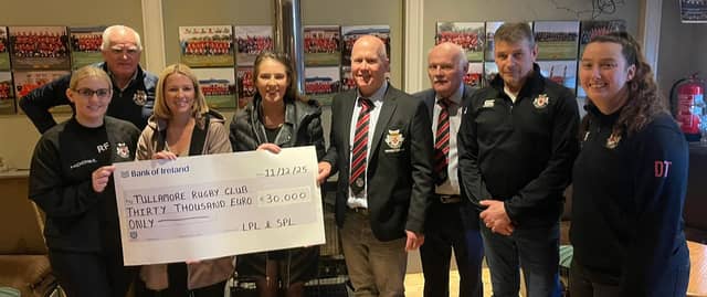 Left to right, Roisin Feighery, Paddy Galvin, Sharon Reams, Aine Reams , Jimmy Martin, Paul Wrafter, David Philips and Shannon Tierney.