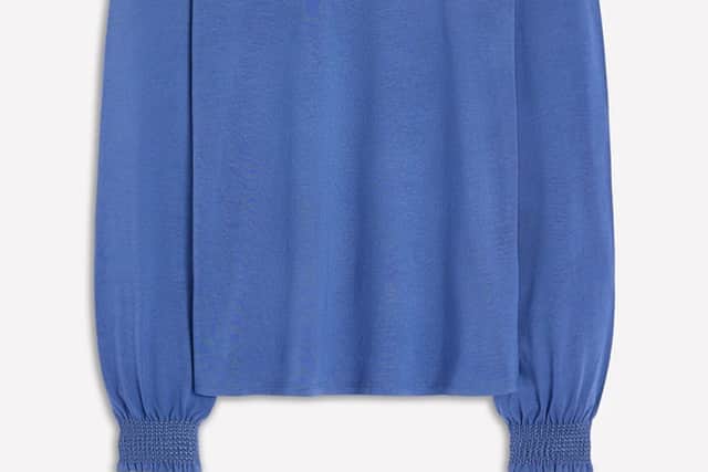 And Other Stories Cobalt Blue Smocked Top, £39 (was £77)