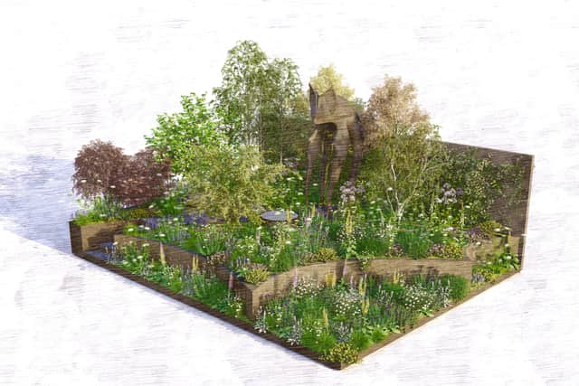 Designed by Melanie Hick, The Nocturnal Garden for the Bat Conservation Trust highlights the plantings and situations which bats love.