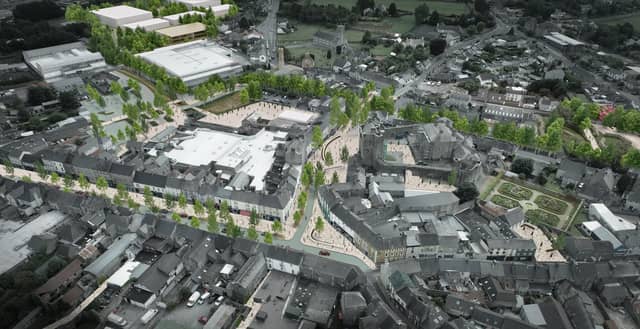 Roscrea town centre