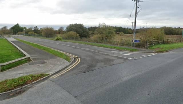The first section of the northern Distributor Road which was built some years ago to provide access to Lidl.