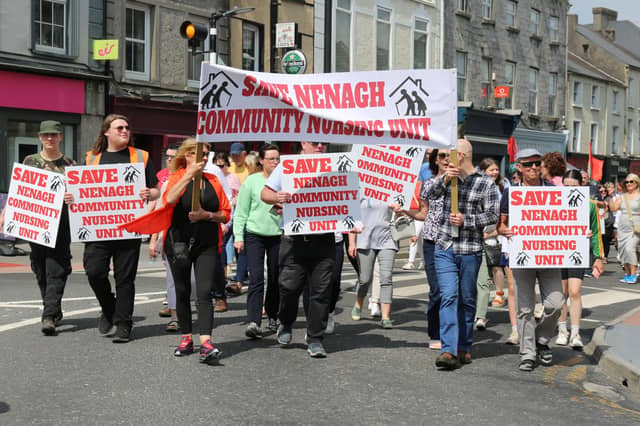 Thousands marched in Nenagh against the HSE's decision on St. Conlon's new building
