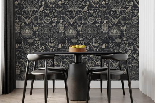 5. Diablo Gothic Occult Wallpaper, £79 per roll, Bobbi Beck