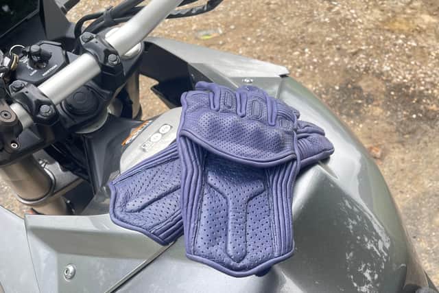 At the rear, there’s a well-sized light which does help to make you more visible, though I’m starting to think a little bit more about how reflective my gear is when I head out on the Suzuki.