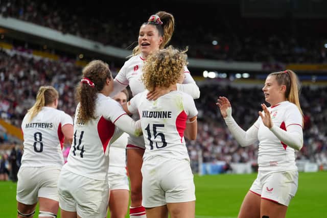 Ounsley, who was speaking as part of Vodafone’s ‘See it. Believe it.’ campaign, may have swapped elite competition for prime-time entertainment, but she feels her current role and the ongoing tournament are both helping to challenge outdated ideas about women in sport.