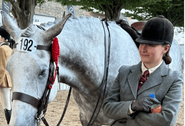 Horsewoman Natasha Hayes, fulfilled her long held ambition