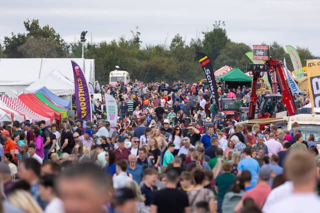 Tens of thousands of people are at the Butterfield Estate for the Tullamore Show