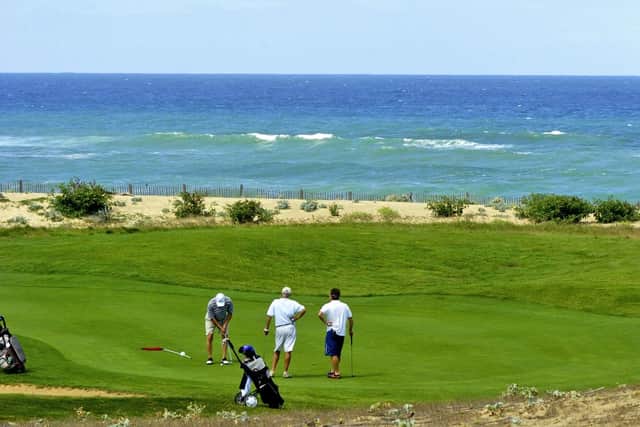 The villas are positioned next to the Moliets Golf Course, with cycle paths connecting the two, and our last day sees me and my daughter – by now speaking to each other again – taking a beginners’ lesson at the driving range while husband and son – both keen golfers – try the family-friendly nine hole course, which provides just the right amount of challenge for more experienced juniors and a lot of fun for both of them.