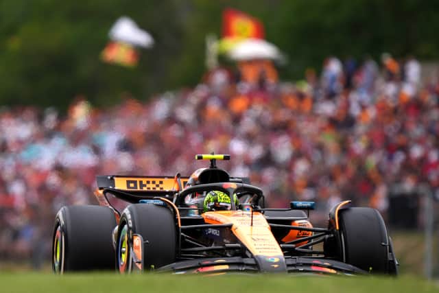 Piastri came close to taking Norris out on the penultimate lap as they duelled for the win. There was a similar narrow escape between the McLaren drivers at the Red Bull Ring in June, a fortnight after Norris ran into the back of Piastri in Canada.