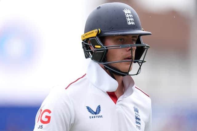 Having shaved the target down to 27, the battle switched to Siraj versus Smith. This time it was India who landed a blow, Smith’s feet in cement as he wafted outside off to his first two balls then nicked the third.