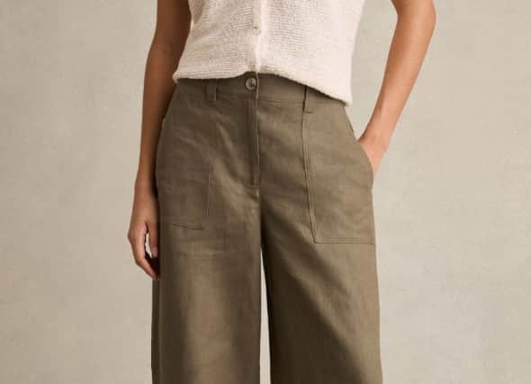 Aspiga Viola Short Sleeve Organic Cotton Ric Rac Dress, £180