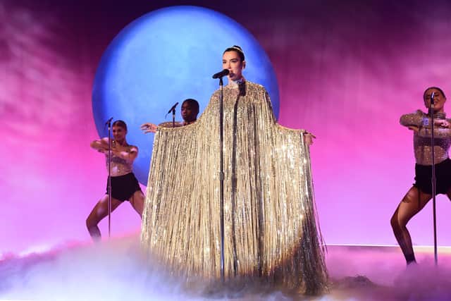 Her fans only swelled as “Future Nostalgia” became the most streamed album by a woman (and fifth most-streamed album overall) on Spotify in 2020.