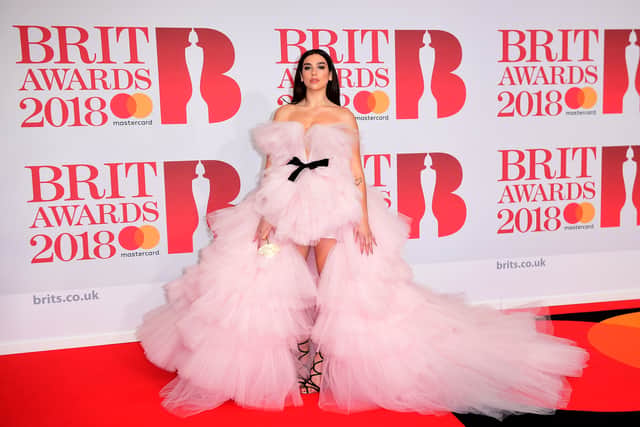 It was this same year that Lipa received nominations in five categories at the Brit Awards, more nominations than any other artist that year.