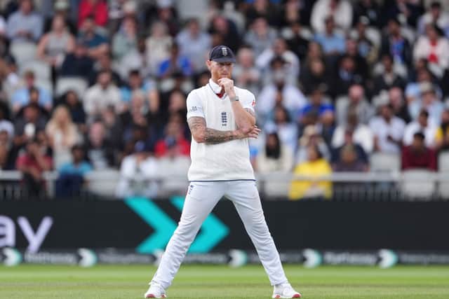 Stokes appeared to be troubled by his left leg and a problem in his right shoulder, and admitted he was “pretty sore”.
