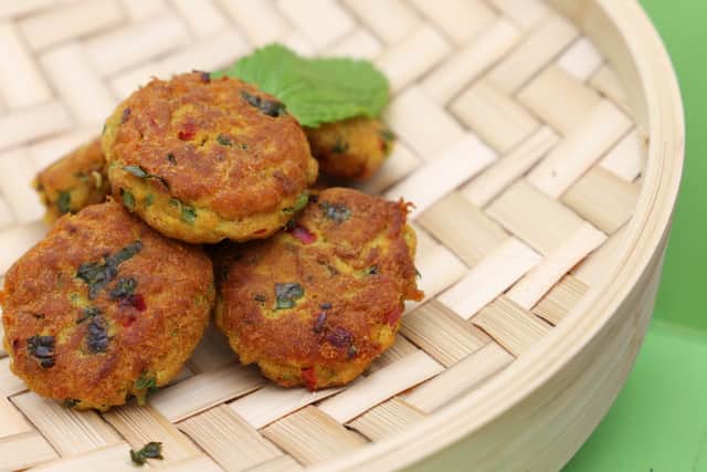 “As a result of that, lots of British-Bangladeshi make traditional fish dishes out of tinned fish, like the tuna fish cakes. It’s really interesting because that has entered the recipe repertoire for people. Every British Bangladeshi family would have their version of this. Similarly, we do crispy chilli fried sardines or mackerel, again tinned.”