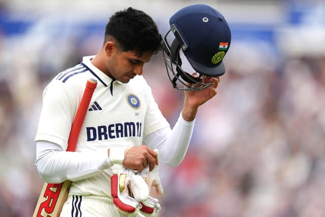 For Gill it was a horrible self-inflicted wound, leaving him on 743 runs for the series – 31 short of Sunil Gavaskar’s Indian record with one more innings to play.