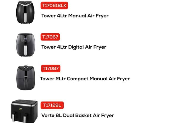 ALERT: Nearly 60,000 air fryers posing serious risk recalled due to ...