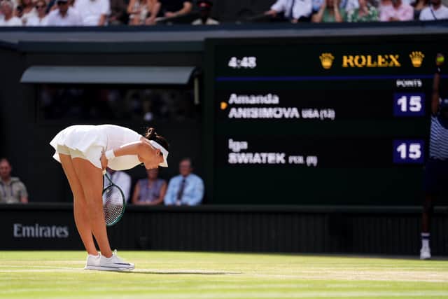 “To be able to last two weeks in a grand slam is definitely something that you need to work a lot on. It’s not an easy feat. It’s my first slam final, so at least I have that experience now.