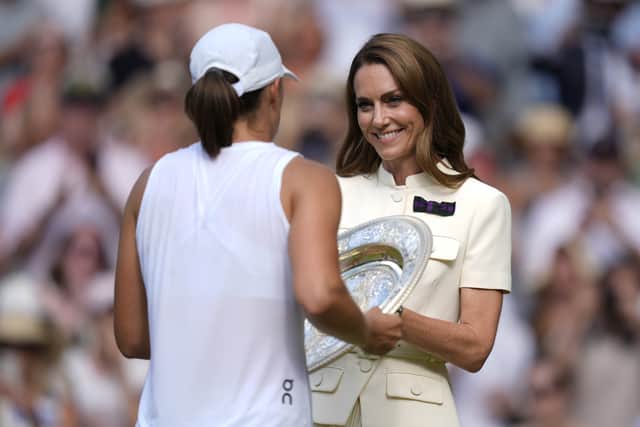 She had never previously been beyond the Wimbledon quarter-finals, and she said: “It’s something that is just surreal. I feel like tennis keeps surprising me, and I keep surprising myself.
