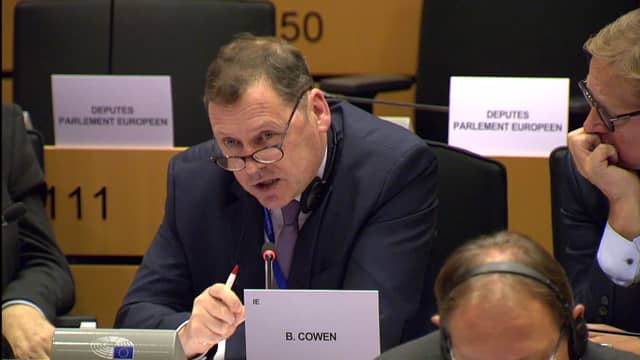 MEP for Offaly Barry Cowen